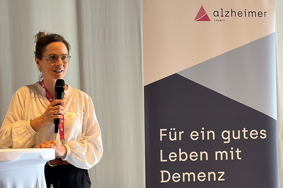Die Stadt Luzern soll sich bewegen hin zur demenzfreundlichen Gesellschaft, so Stadträtin Melanie Setz.