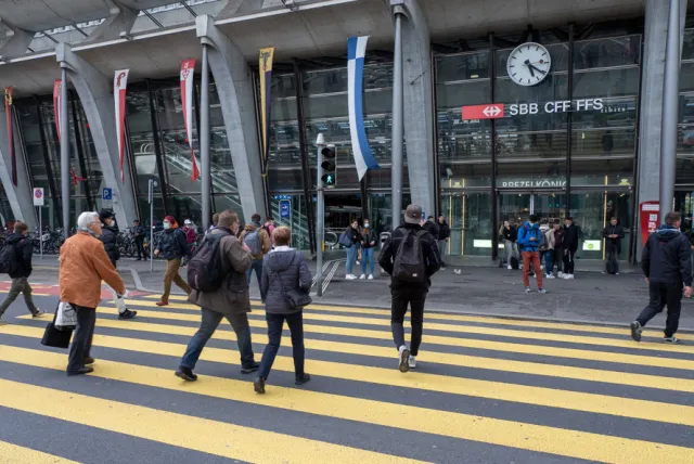Baustelle Durchgangsbahnhof