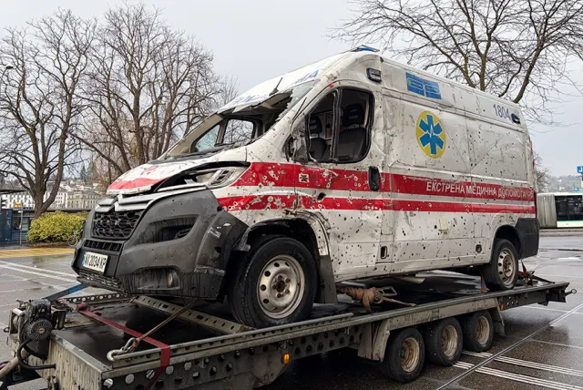 Eindrückliches Zeugnis des Kriegs